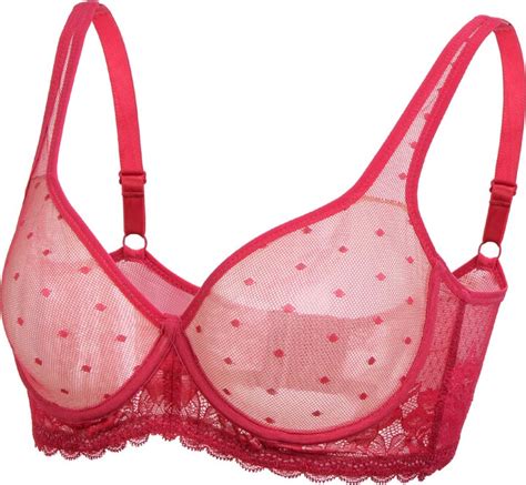 see through underwear women's|Sheer Unlined See Through Mesh & Lace Bras .